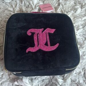 NWT Juicy Couture Makeup Cosmetic Case Bag